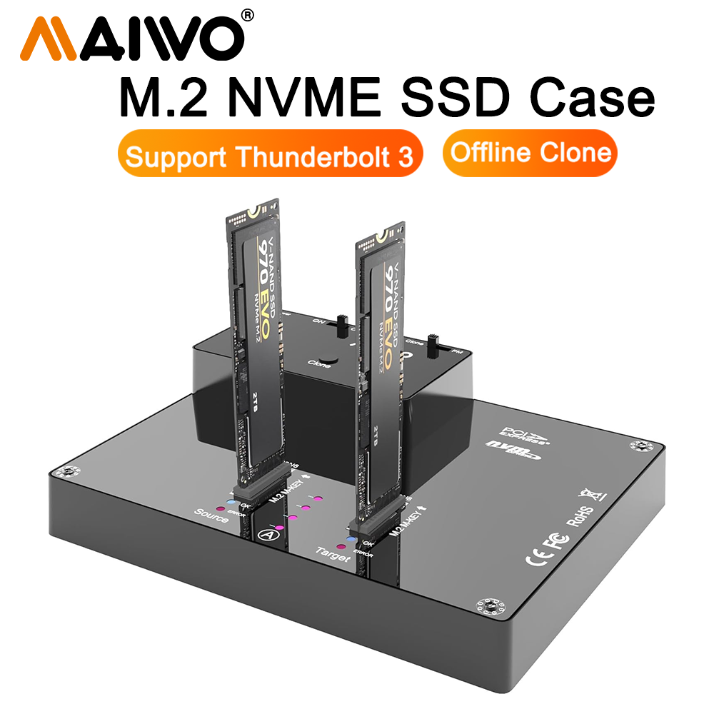 8Tb M2 Nvme Ssd - محطة إرساء MAIWO 2 Bay M2