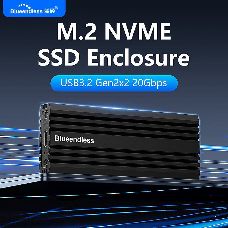 8Tb M2 Nvme Ssd - علبة BLUEENDLESS 20Gbps M.2 PCIE NVME