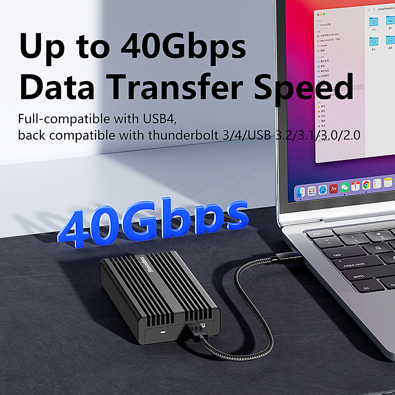 علبة خارجية من الألومنيوم لـ B - مراجعة Usb4 40Gbps External Ssd 8Tb وسعره